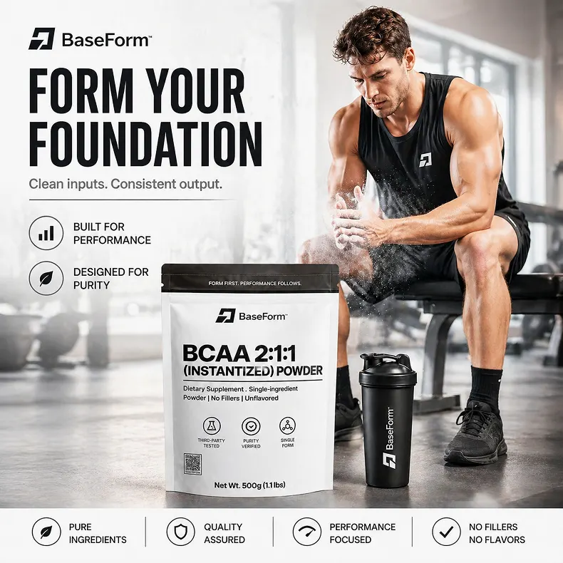 BaseForm BCAA — Form Your Foundation